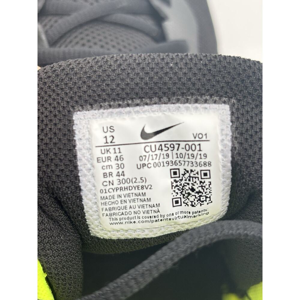 SOLD New Nike Air Max Impact NA University Black Volt Neon Yellow Size 12 - Picture 15 of 16